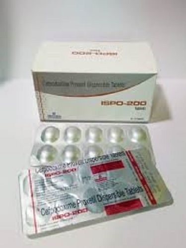 Ispo-200 Tablets To Treat Bacterial Infections General Medicines