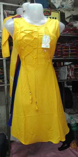 Modli 20 Fashion Women A-line Yellow Dress - Buy Modli 20 Fashion Women  A-line Yellow Dress Online at Best Prices in India | Flipkart.com