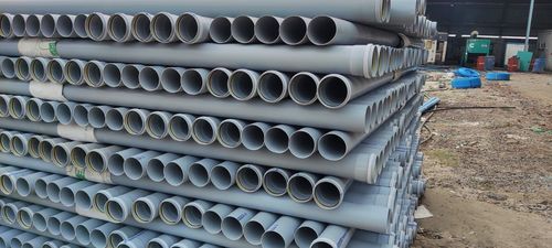 White Long Durable And Leak Proof With Performance Round Grey Rigid Pvc Plastic Pipe