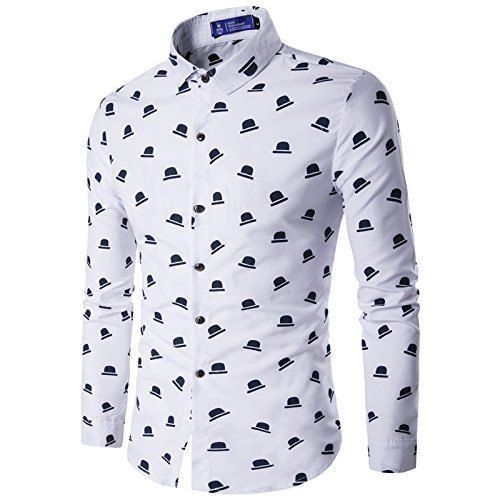 Modern Design, Stylish And Versatile Full Sleeves Cotton Printed Casual Shirt For Men Collar Style: Classic