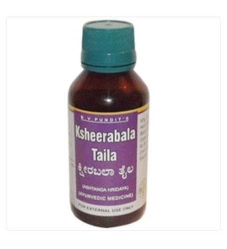 Natural And Ayurvedic Ksheerabala Taila Pain Relief Oil, Pack Of 60Ml Age Group: Children