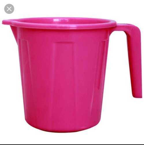Portable Pink Light Weight Long Lasting Fine Finish Plastic Mug