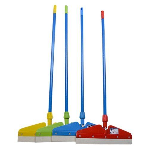 2.5 Feet Iron Rod Floor Plastic Wiper For Commercial Cleaning