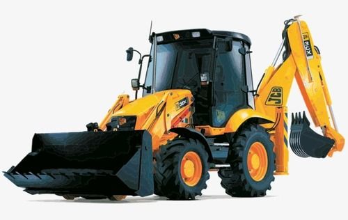 Hydraulic System 3.02M 72 Horse Power Yellow And Black Color Mild Steel Jcb For Industrial Uses 