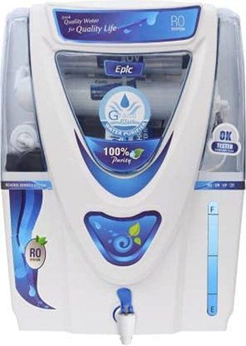 Aqua Grand Plus Ro Water Purifier For Domestics Usage Capacity 10l Installation Type: Wall Mounted