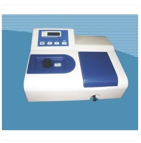 Durable Long Lasting White and Blue Lcd Portable Microprocessor Visible Spectrophotometer