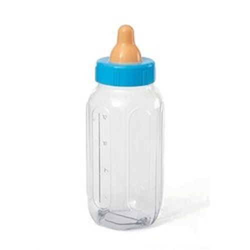  उपयोग करने में आसान हल्के नीले भरने योग्य बेबी बोतल निप्पल बच्चे के पीने के पानी और दूध के लिए निप्पल 