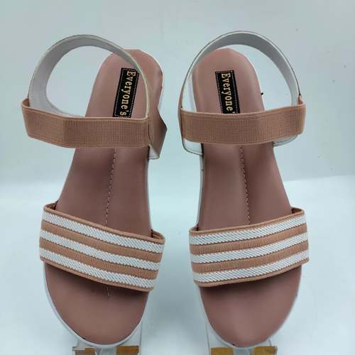 Fancy Design Comfortable Pink Color Sandals For Ladies