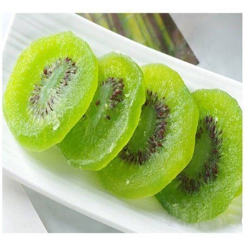 Healthy And Tasty Round Shape Vitamins Enriched Farm Fresh Yummy Green Dried Kiwi
