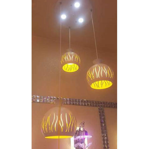 Long Life Bright And Consistent Stylish Look Brass Led Decorative Hanging Lights