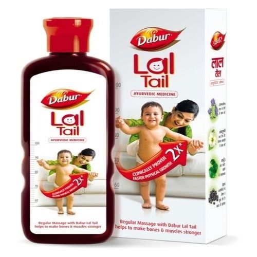 Natural Dabur Lal Tail Massaging Oil For Kids