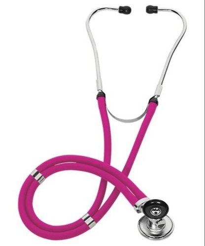 Easy To Operate Pink Stainless Steel Double Sided Sprague Rappaport Stethoscope For Hospital And Clinical Use 