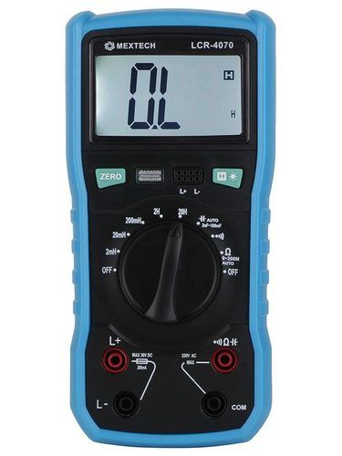 Black And Blue Portable Lcr Meter - Lcr4070 Mextech