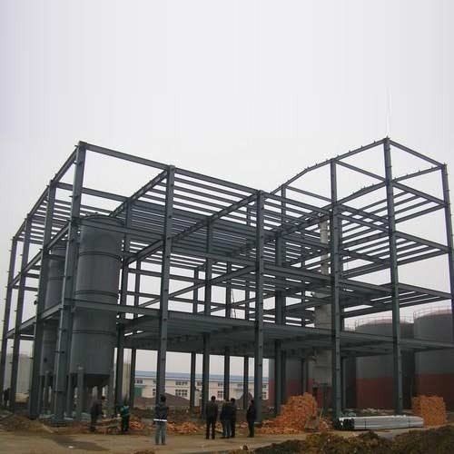 Steel Prefabricated Building Structure, Corrosion Resistant, 5000 Sq Feet Application: Construction