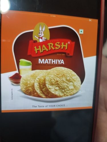 Tasty to Eat Salty Mathiya Papad, 500gm and 200gm Pack For Daily Snacks