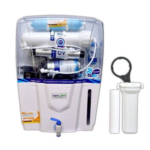 Wall Mounted Type Aquaultra 14 Stage Ro Water Purifier With Tds Controller