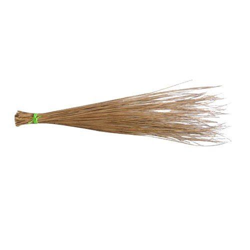 Environment Friendly Used To Clean Floor With 100% Natural Ingredients Brown Coconut Broom Stick 