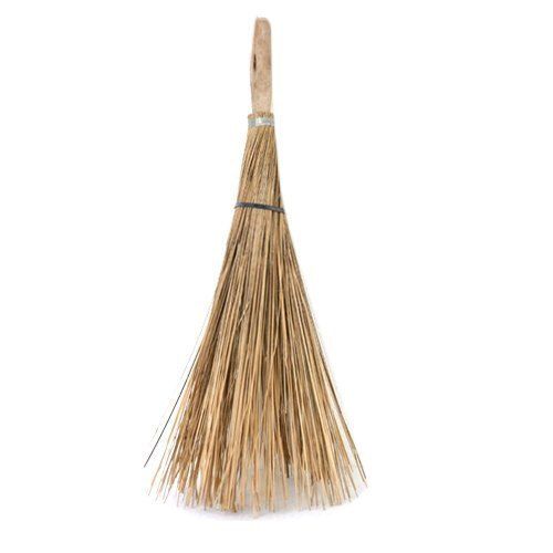 Brown Environmentally Friendly Easy To Use And 100% Natural Wooden Handle Coconut Broom For Sweeping