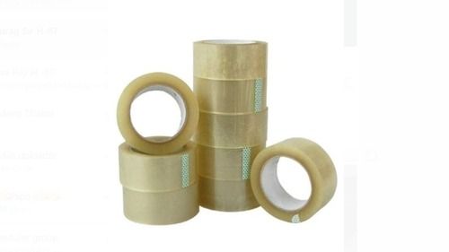 Durable White Transparent Round Pvc Packaging Tape Length: 10  Meter (M)