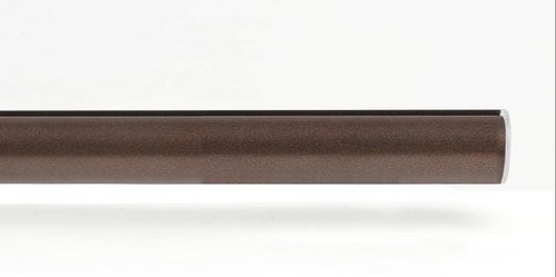 Easily Attached And Aluminum 25 Mm Brown Oil Fixed Length Curtain Track Rubbed Strake