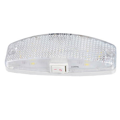 E Rickshaw Led Roof Light, Power-12 Volt Light Weight Rectangular White Color Body Material: Aluminum