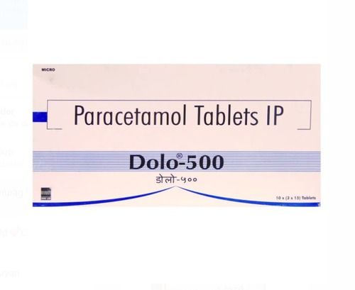 Micro Paracetamol Tablets Ip Dolo 500 10x 3x 15 Tablets