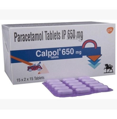 Paracetamol Calpol 650mg Tablet