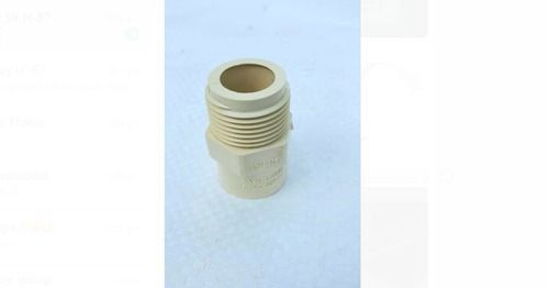 Cpvc White Plain Upvc Mta, Round Shape Female Connection For Plumping Pipe Use