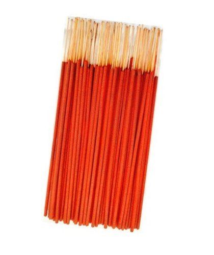 Rose Fragrance Red Bamboo Religious Incense Stick (Agarbatti), 9 Inch Length Burning Time: 20 Minutes