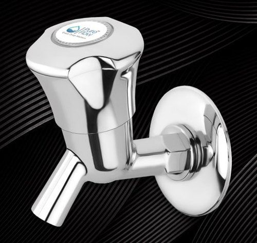 Stainless Steel Brass Silver Finish Bathroom Round Tap With Foam Flow For Bathroom Fitting Size: 5-8 Inch