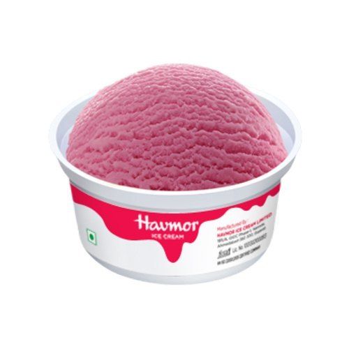 Sweet And Delicious Taste Smooth Texture Pink Strawberry Flavor Havmore Ice Cream