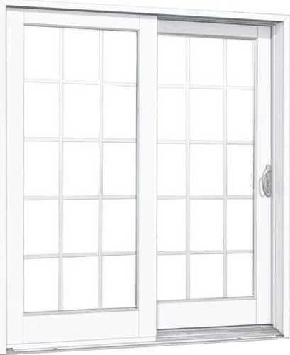 Weather Resistance Ruggedly Constructed 60x80 Inch Smooth White Sliding Aluminium Window