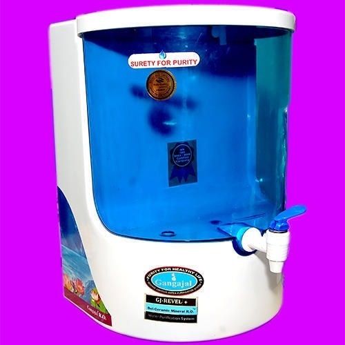 White And Blue Wall Mounted Ro Uf Water Purifier With 9 Liter Storage Capacity Operating Voltage 230 Volts