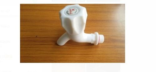 Pvc White Plastic Bathroom Water Tap Size 20 Mm Weight Gram 220G For Home And Office