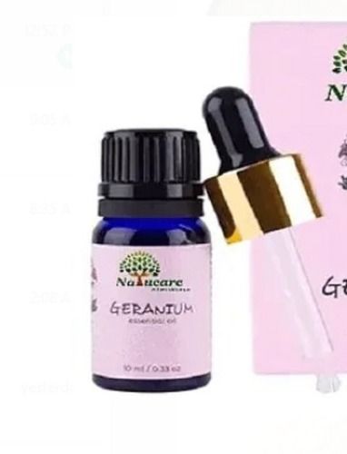 100% Natural And Organic Geranium Essential Oil, For Control Hair Fall And Clear Scalp Age Group: Adults