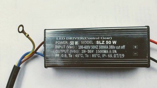 220v White 50w Led Driver For Flood Light, Output Voltage: 230v. 1 Year Warranty