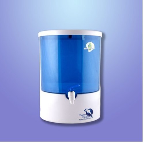 Plastic Dolphin RO Water Purifier - 10 Liter Storage Capacity, Wall Mounted Electric Filtration System with Heavy Metal Removal and Eco-Friendly Benefits