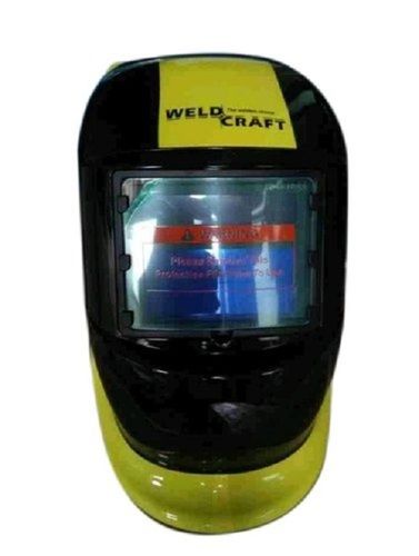 Black And Yellow Auto Darkening Welding Helmet Made Up Of Purest Quality Material