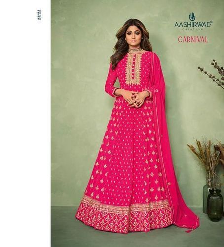 Indian Full Sleeves Fancy Gown