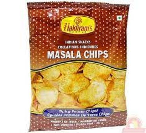 Haldirams Crispy Masala Potato Chips With Tasty Spicy And Delicious Flavour