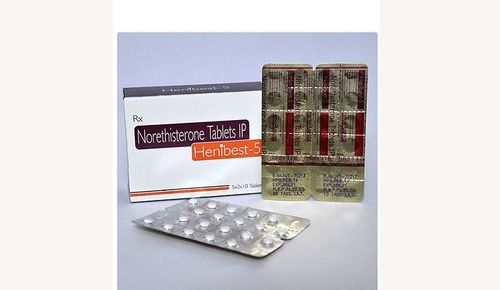 Henibest-5 Norethisterone Tablets Ip, For Treat Various Menstrual Problems