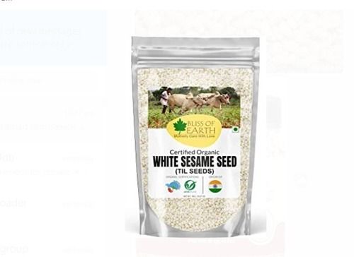Highly Nutritent Enriched 100% Pure Organic White Sesame Seed 