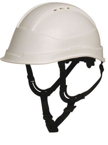 White Long Lasting Comfortable And Elastic Well- Fitting Safety Helmet