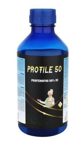 Pack Of 1 Liter Blue Liquid 4% Cyper Profenofos 50% Ec Profile 50 Bio Pesticide