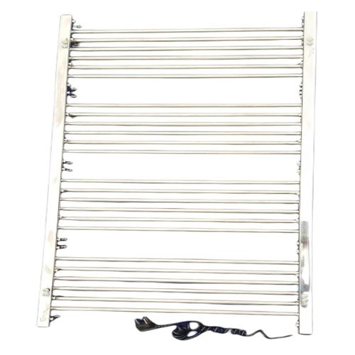 Stainless Steel Barrel Heating Towel Warmers Sparkling Chrome Color Size: 1200X500 Mm