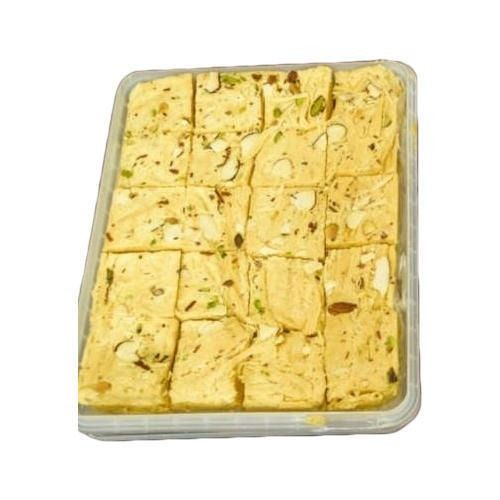 99% Pure Fresh Sweet Desi Ghee Soan Papdi 1 Kg With Square Shape