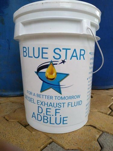 99% Pure Liquid Blue Star Diesels Exhaust Fluid For Industrial, Net Vol. 20 Liters Bucket