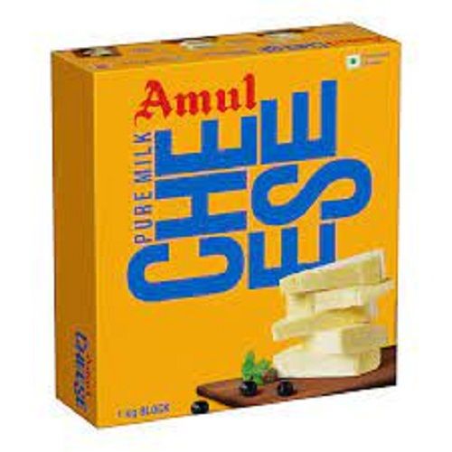 Amul Cheese Longer Shelf Life, Fresh And Delicious Processed Pure Milk Net 1 Kg