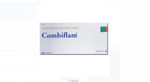 Combiflam Eiboprofen Paracetamol Tablets, Pack Of 600 Tablets 