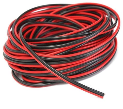 Round Crack Resistance And Heat Resistance Flexible Black And Red Copper Wire Cable